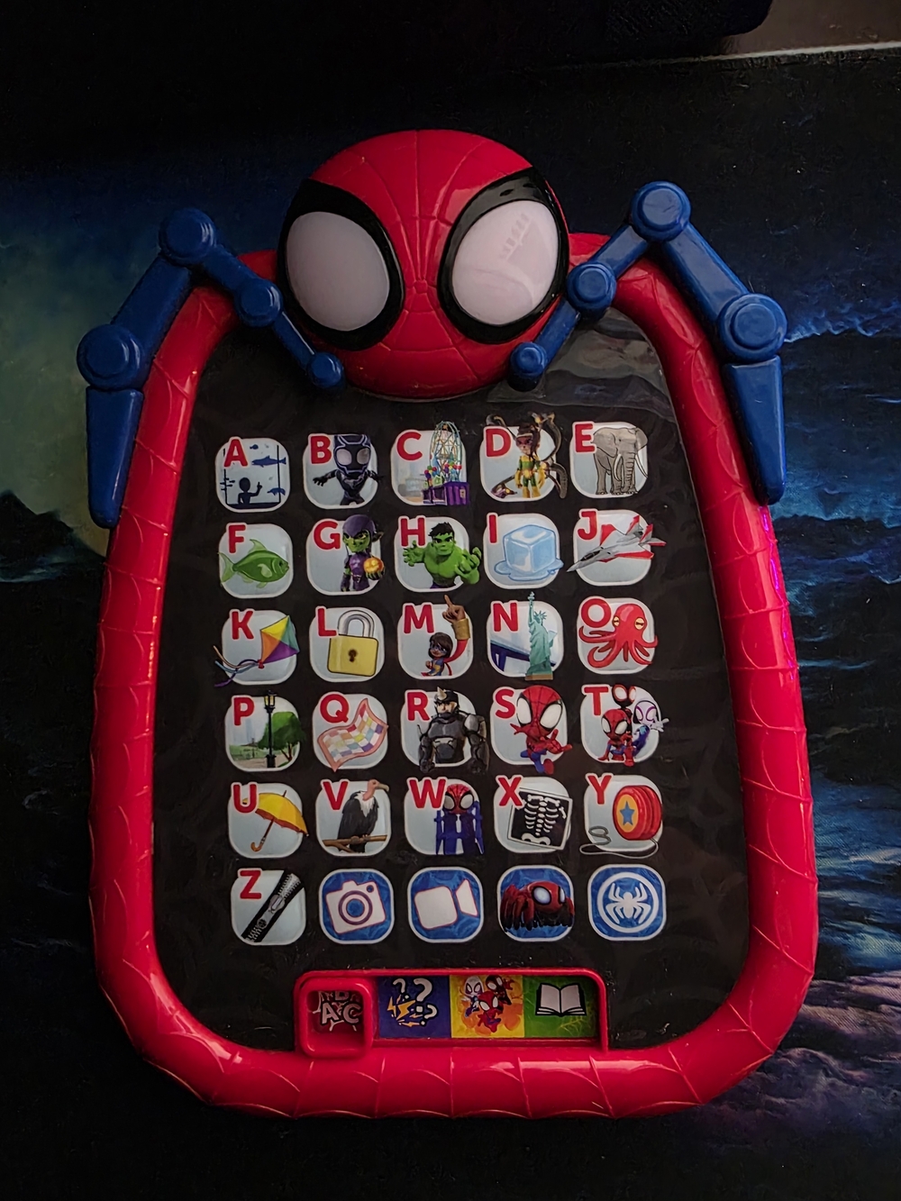 Spider-Man Kids Alphabet Learning Tablet